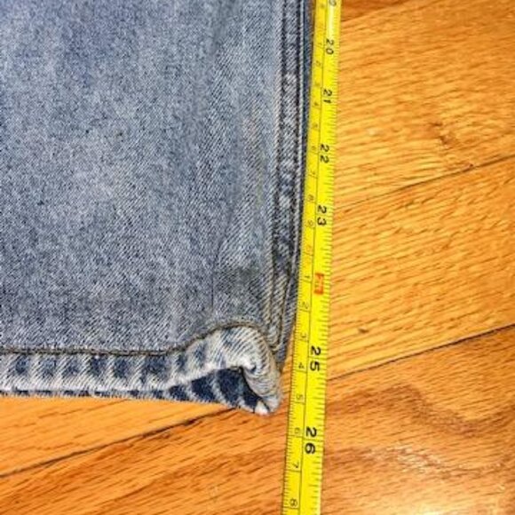 Brandy Melville J. Galt Shanghau Button Fly 90's Mom Jeans Sz Small EUC - Picture 9 of 12